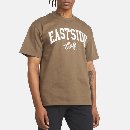 Eastside Golf Mocha Brown Circle T-Shirt