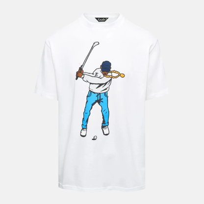 Eastside Golf White Double Sided Swingman T-Shirt