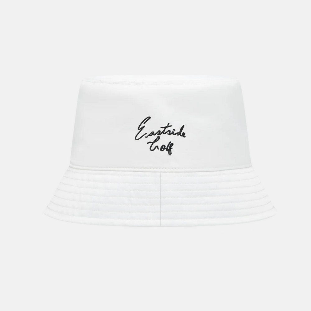 Eastside Golf White Nylon Bucket Hat