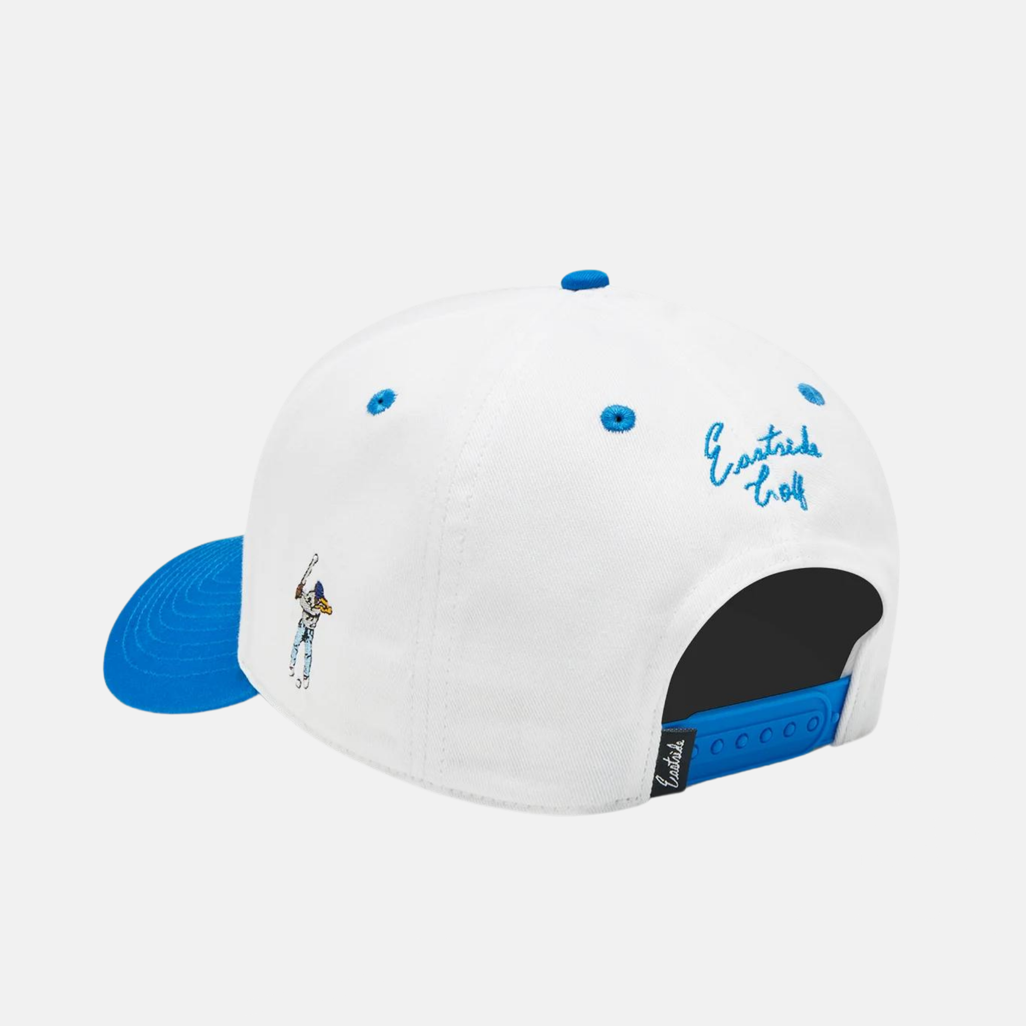 Eastside Golf Bright White/Royal Blue Five Panel Hat