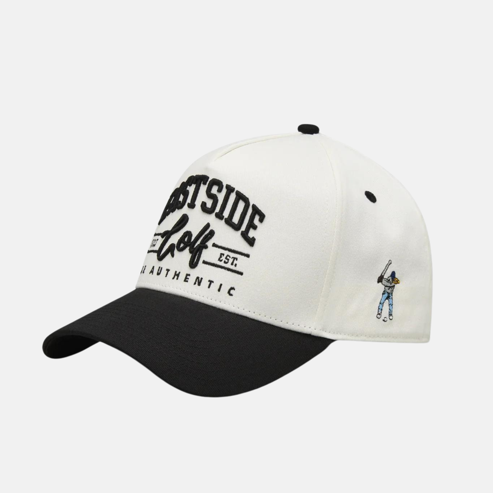 Eastside Golf Jet Stream/Black Five Panel Hat