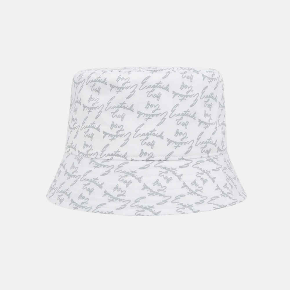 Eastside Golf White Script Bucket Hat