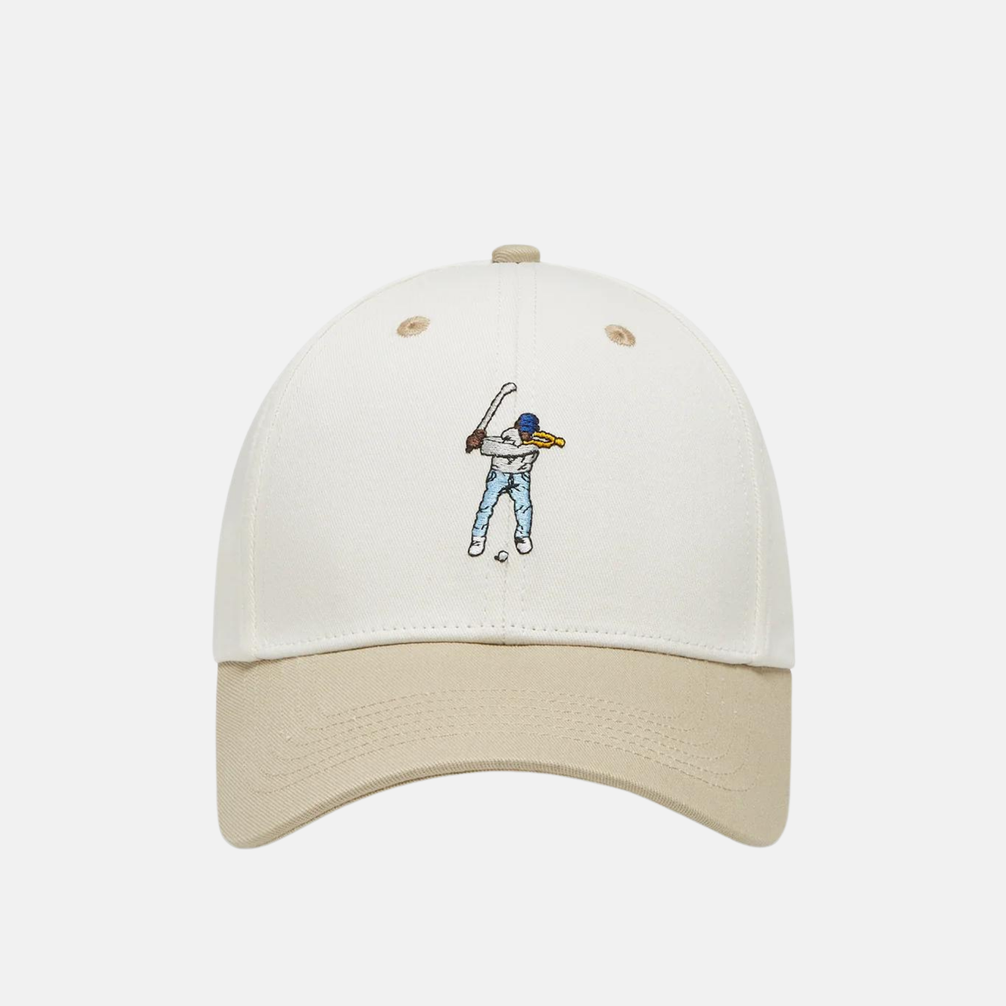 Eastside Golf Jet Stream/Pale Khaki Six Panel Two Tone Hat