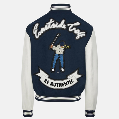 Eastside Golf Midnight White Varsity Jacket