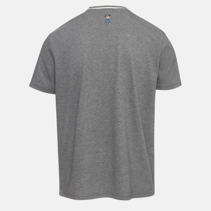 Eastside Golf Heather Grey Short Sleeve Pique Crew T-Shirt