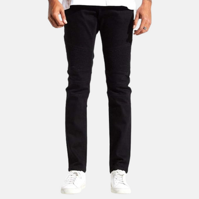 Embellish Jet Black Spencer Straight Fit Jeans