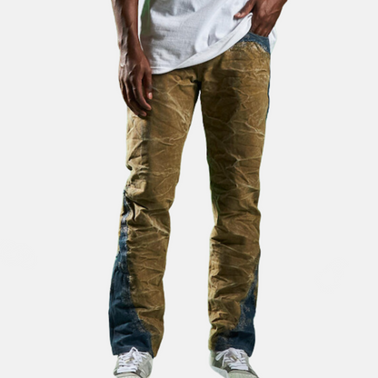 Embellish Army Blue Duncan Jeans