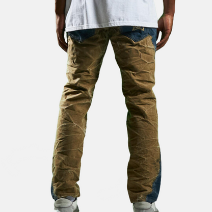 Embellish Army Blue Duncan Jeans