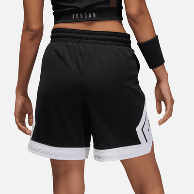 Air Jordan Women's Sport Black White Diamond Shorts