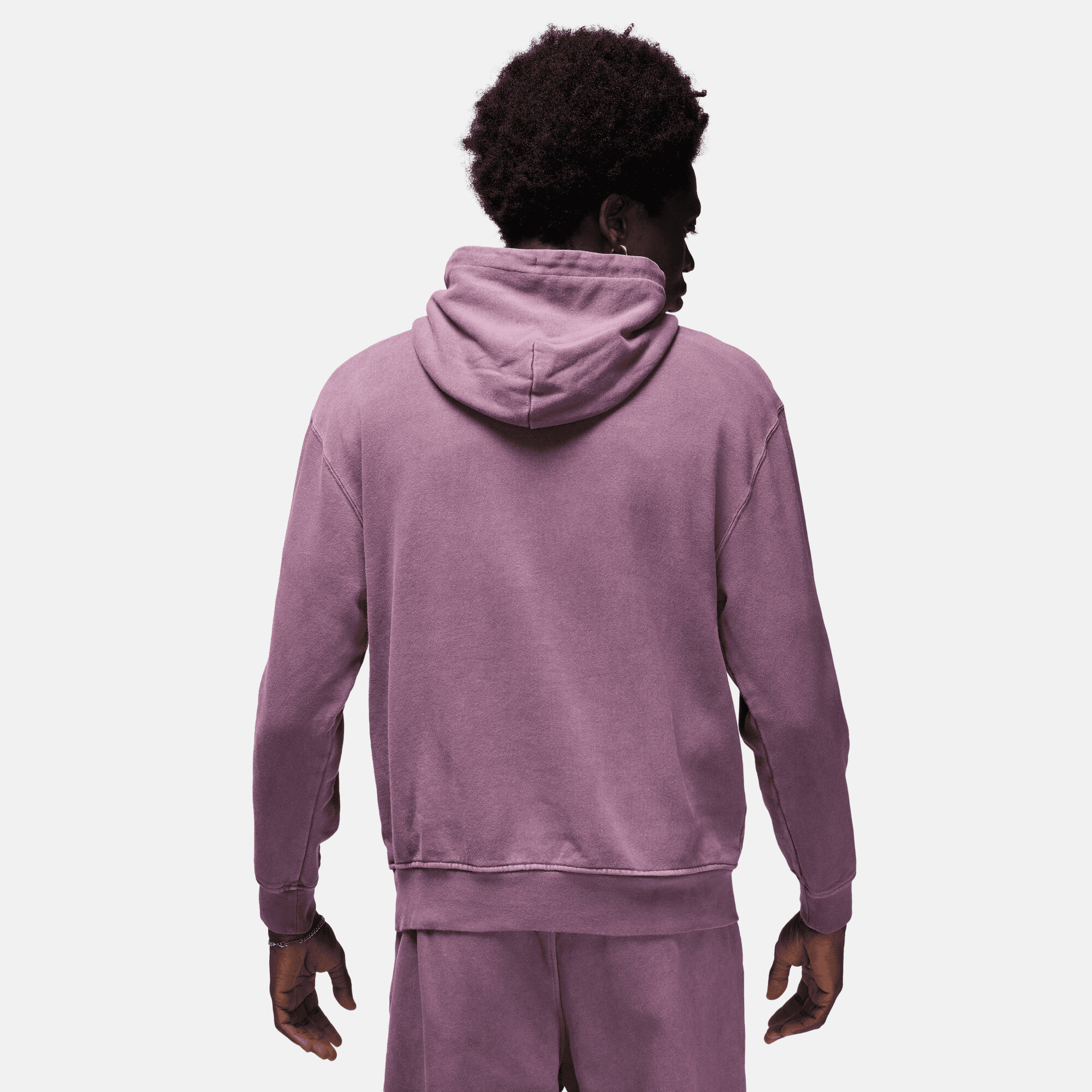 Air Jordan Essentials Statement Fleece Washed Purple Pullover
