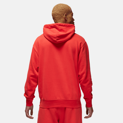 Jordan Flight Fleece Lobster Red Washed Pullover Hoodie