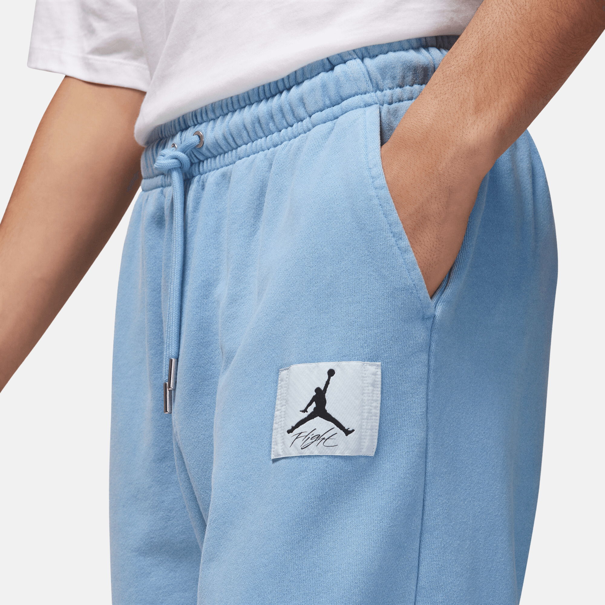Air Jordan Blue Grey Flight Fleece Sweatpants
