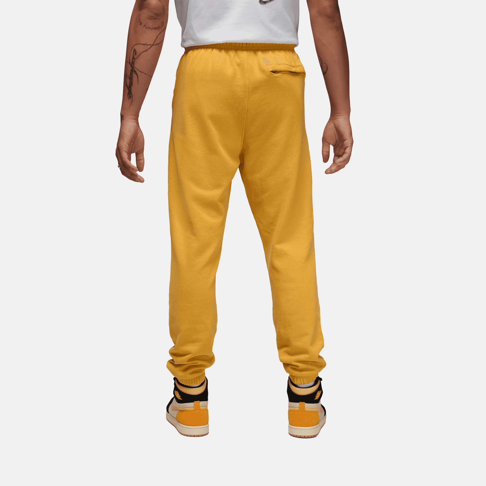 Air Jordan Yellow Ochre Flight Fleece Sweatpants