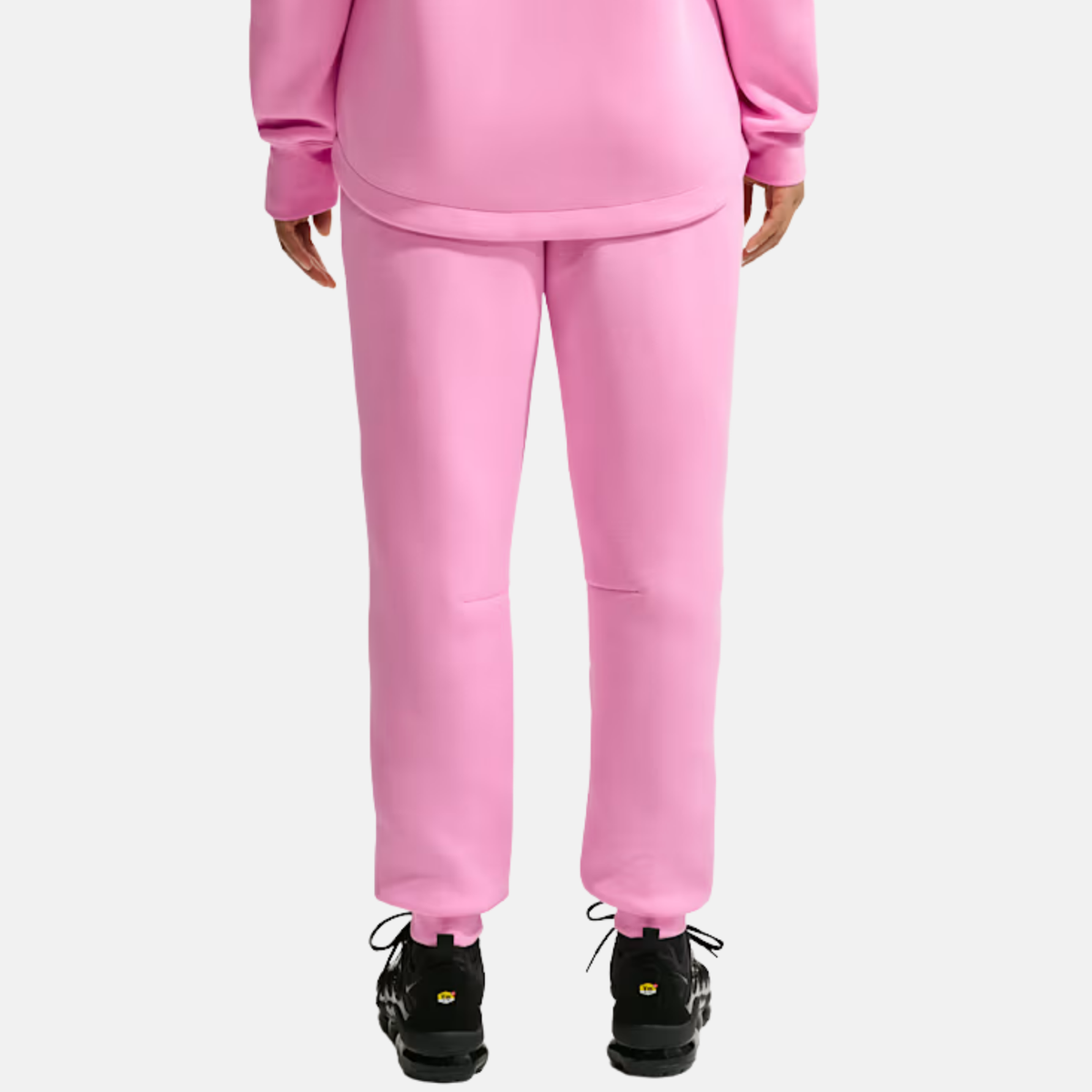 Nike Sportswear Women's Tech Fleece Pink Mid Rise Joggers