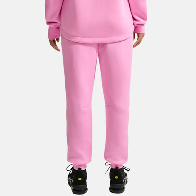 Nike Sportswear Women's Tech Fleece Pink Mid Rise Joggers