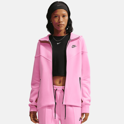 Nike Sportswear Tech Fleece Windrunner Women's Full-Zip Pink Hoodie