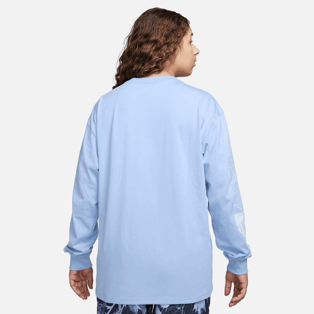 Nike ACG 'Map' Long-Sleeve Blue T-Shirt