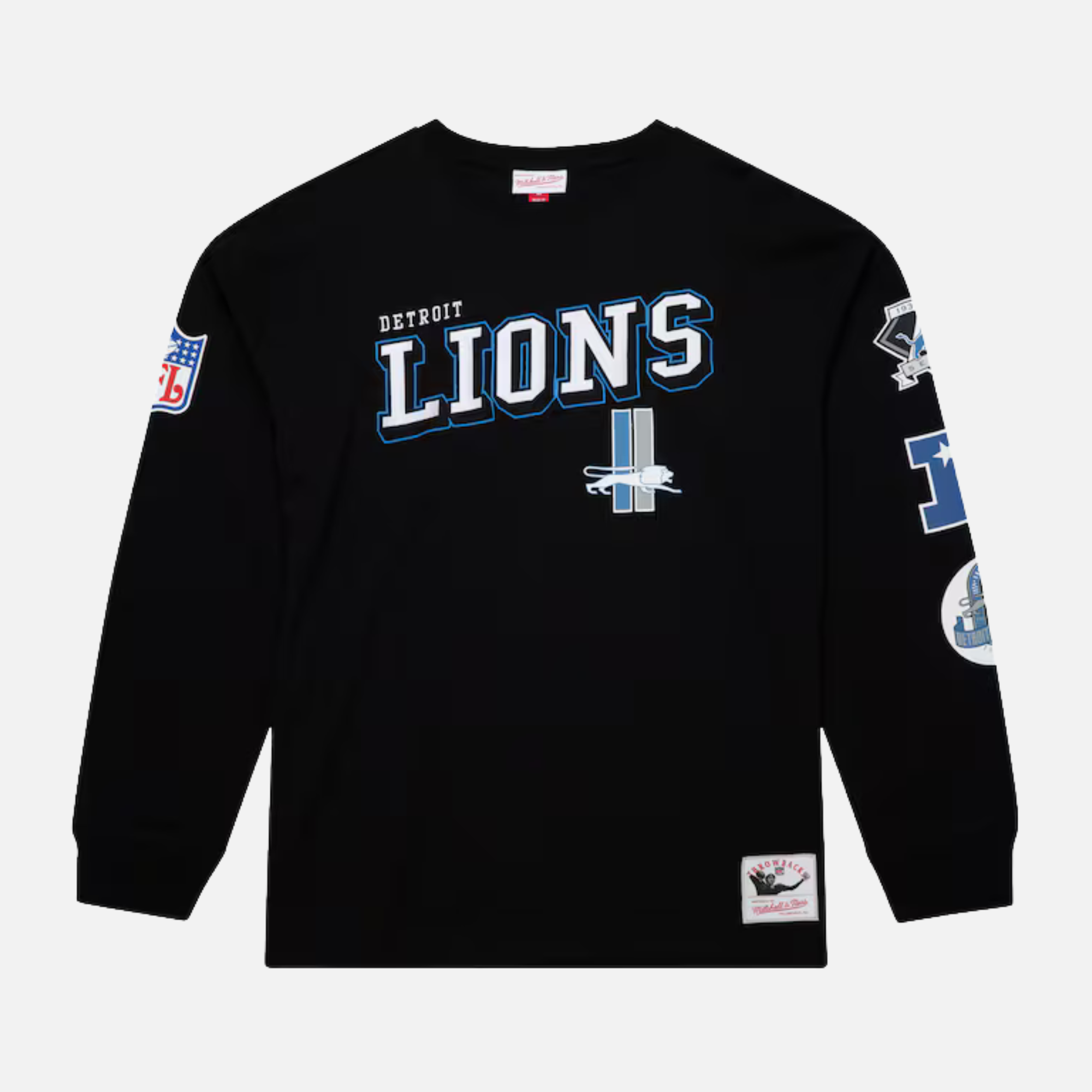 Mitchell & Ness NFL Training Camp Detroit Lions Long Sleeve T-Shirt