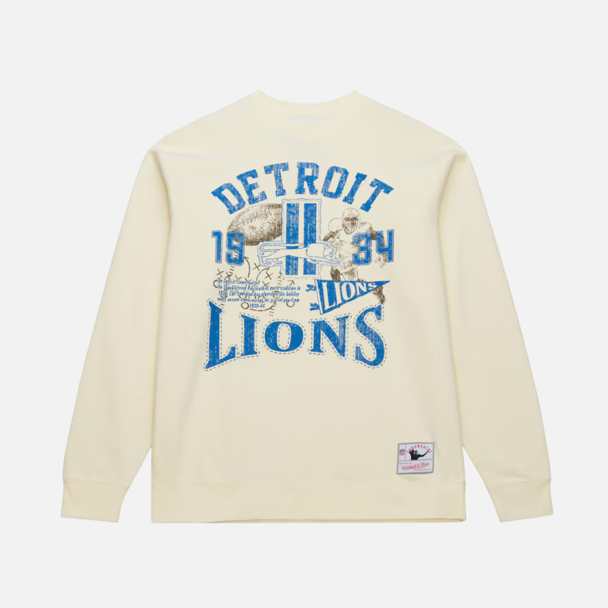 Mitchell & Ness Detroit Lions Heritage End Zone Crew