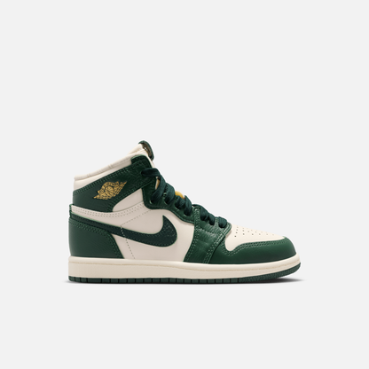 Air Jordan Kids' 1 Retro High OG Pro Green (PS)