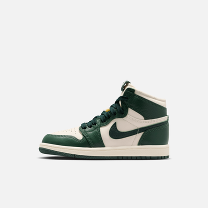 Air Jordan Kids' 1 Retro High OG Pro Green (PS)