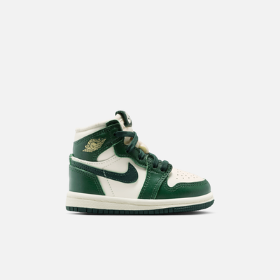Air Jordan Kids' 1 Retro High OG Pro Green (TD)