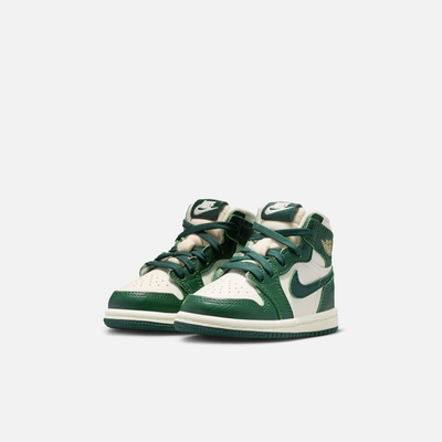 Air Jordan Kids' 1 Retro High OG Pro Green (TD)