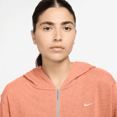 Nike Women's Sportswear Apricot Chill Terry Full-Zip Hoodie