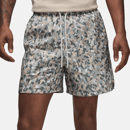 Air Jordan Essentials Green Pointillism Poolside Shorts