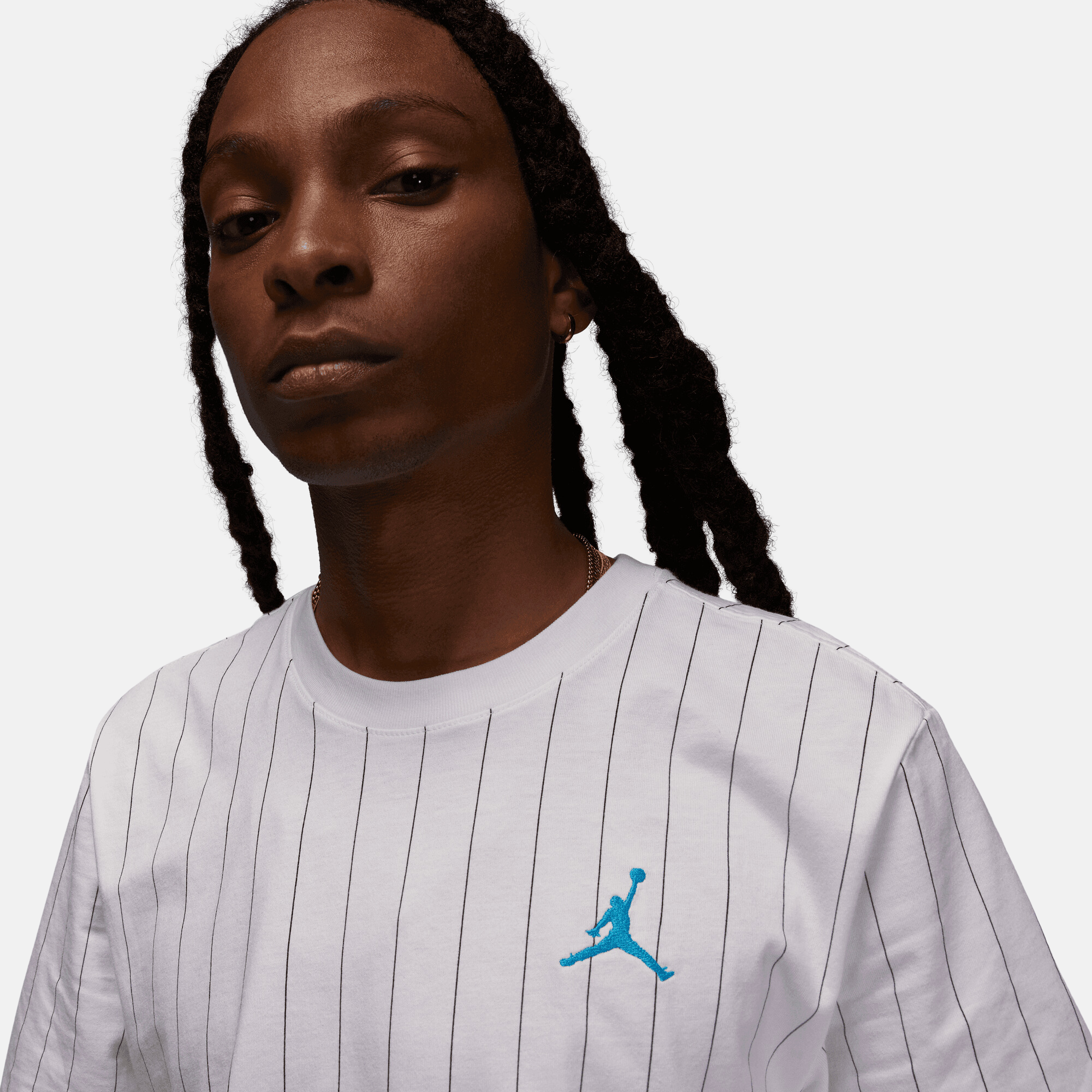 Air Jordan Flight MVP Penstriped White T-Shirt