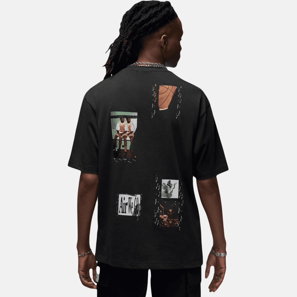 Air Jordan Flight Heritage Black Collage T-Shirt