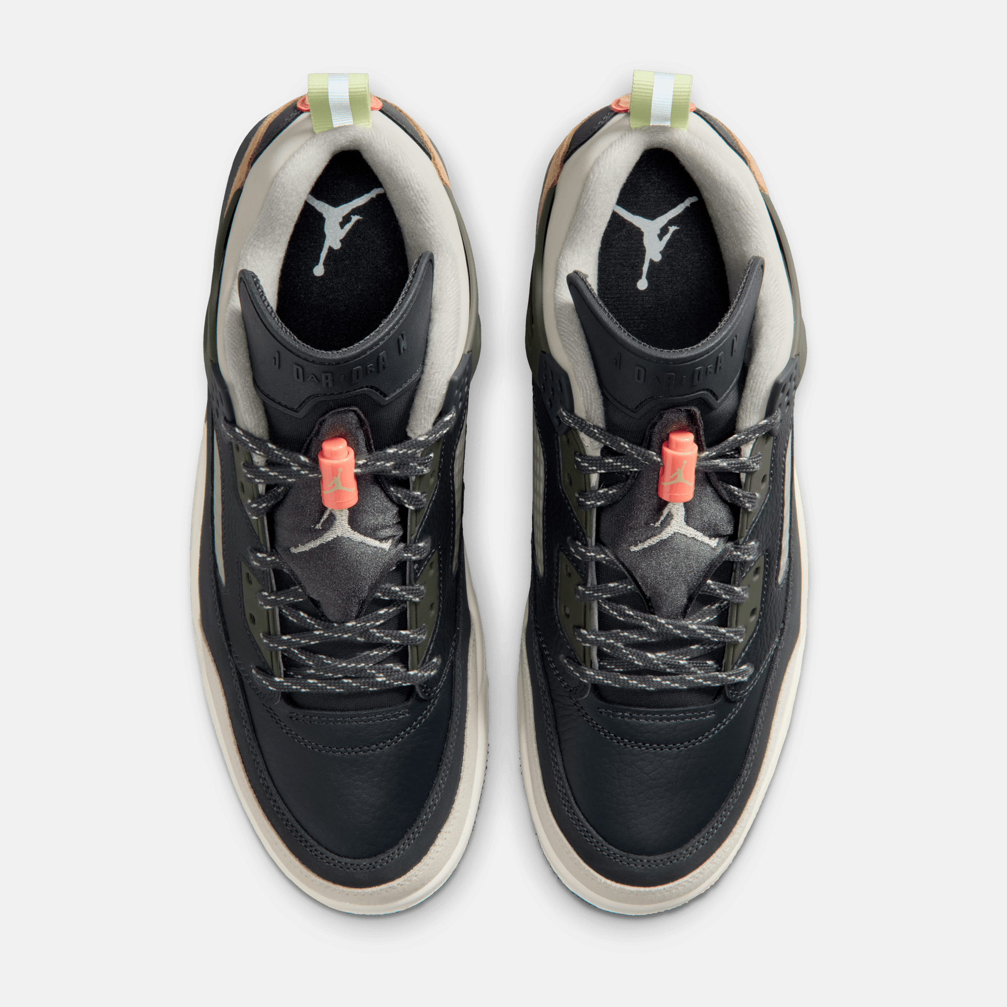 Air Jordan Spizike Low Anthracite Mango Cargo Khaki