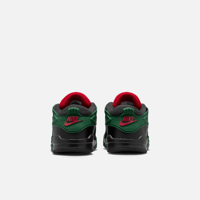 Air Jordan Kids' 4 RM Black Varsity Red Gorge Green (PS)