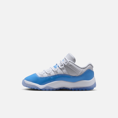 Air Jordan Kids' 11 Retro Low University Blue (PS)
