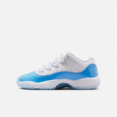 Air Jordan Big Kids' 11 Retro Low University Blue (GS)