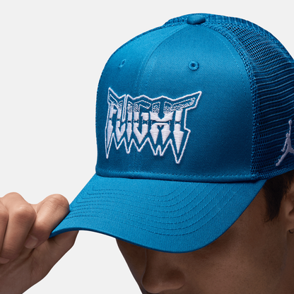 Air Jordan Rise Structured Industrial Blue Trucker Cap