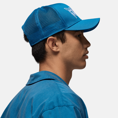 Air Jordan Rise Structured Industrial Blue Trucker Cap