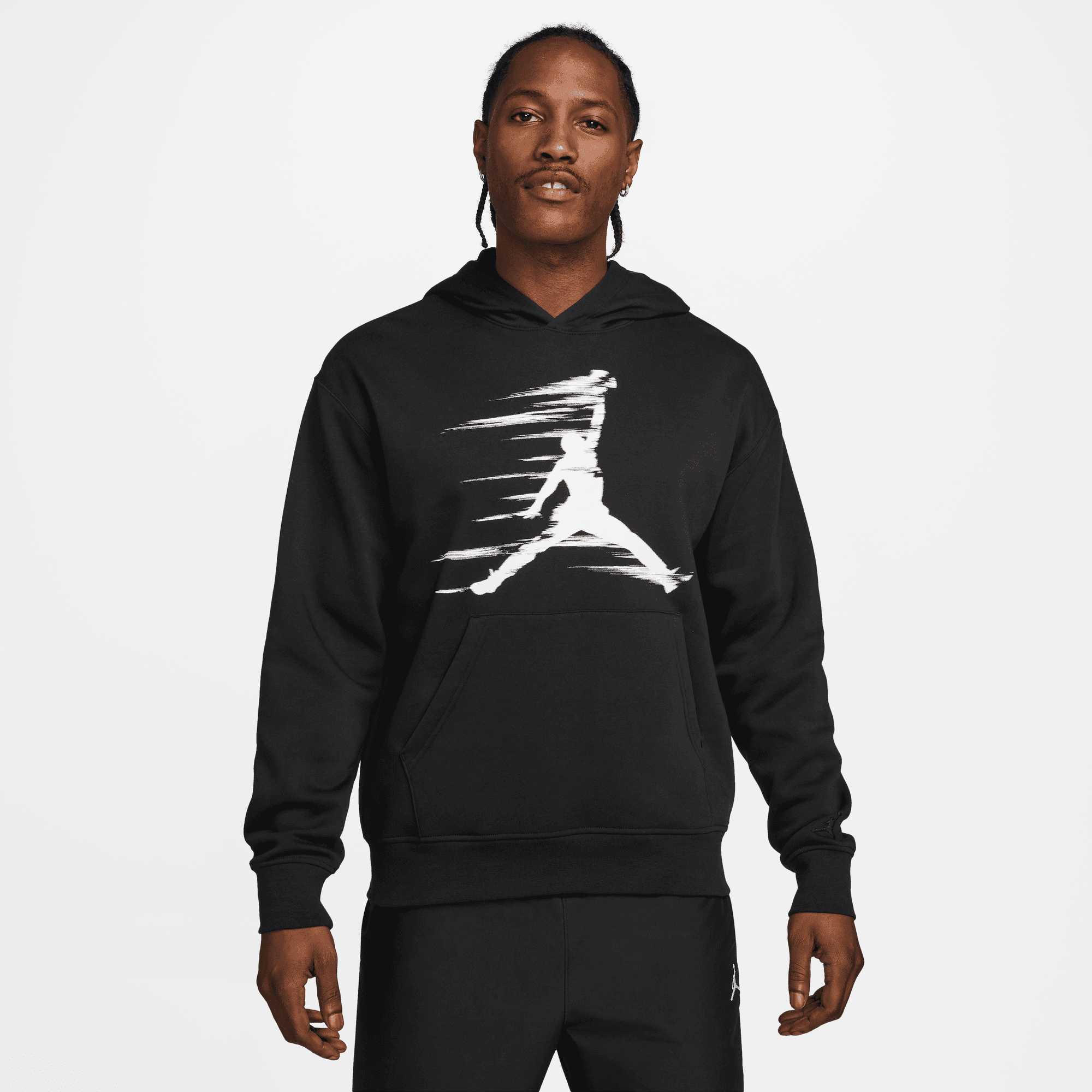 Air Jordan MVP Black Fleece Pullover Hoodie