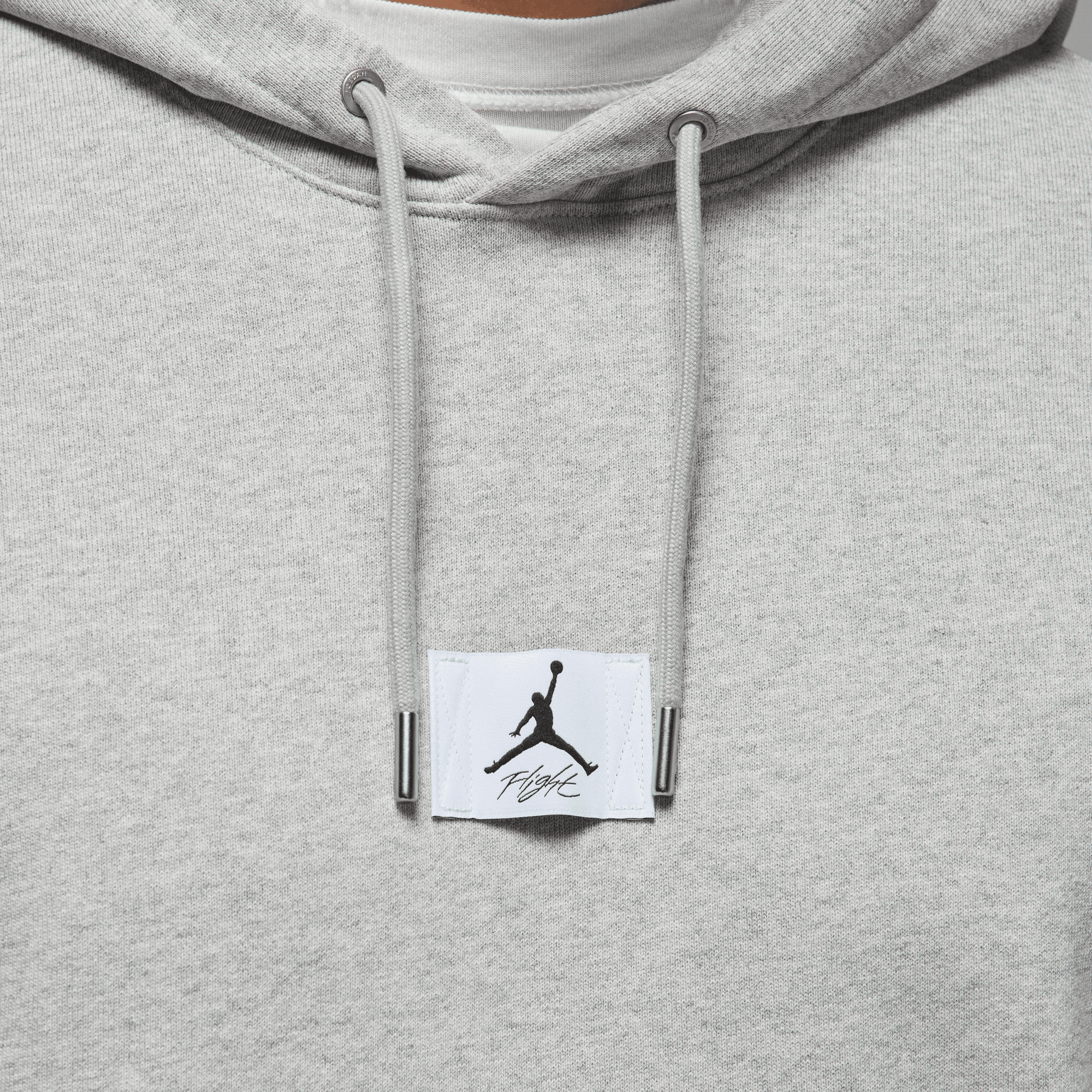 Air Jordan Flight Fleece Grey Pullover Hoodie