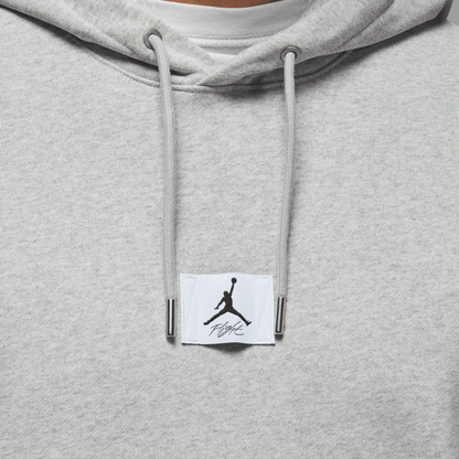 Air Jordan Flight Fleece Grey Pullover Hoodie