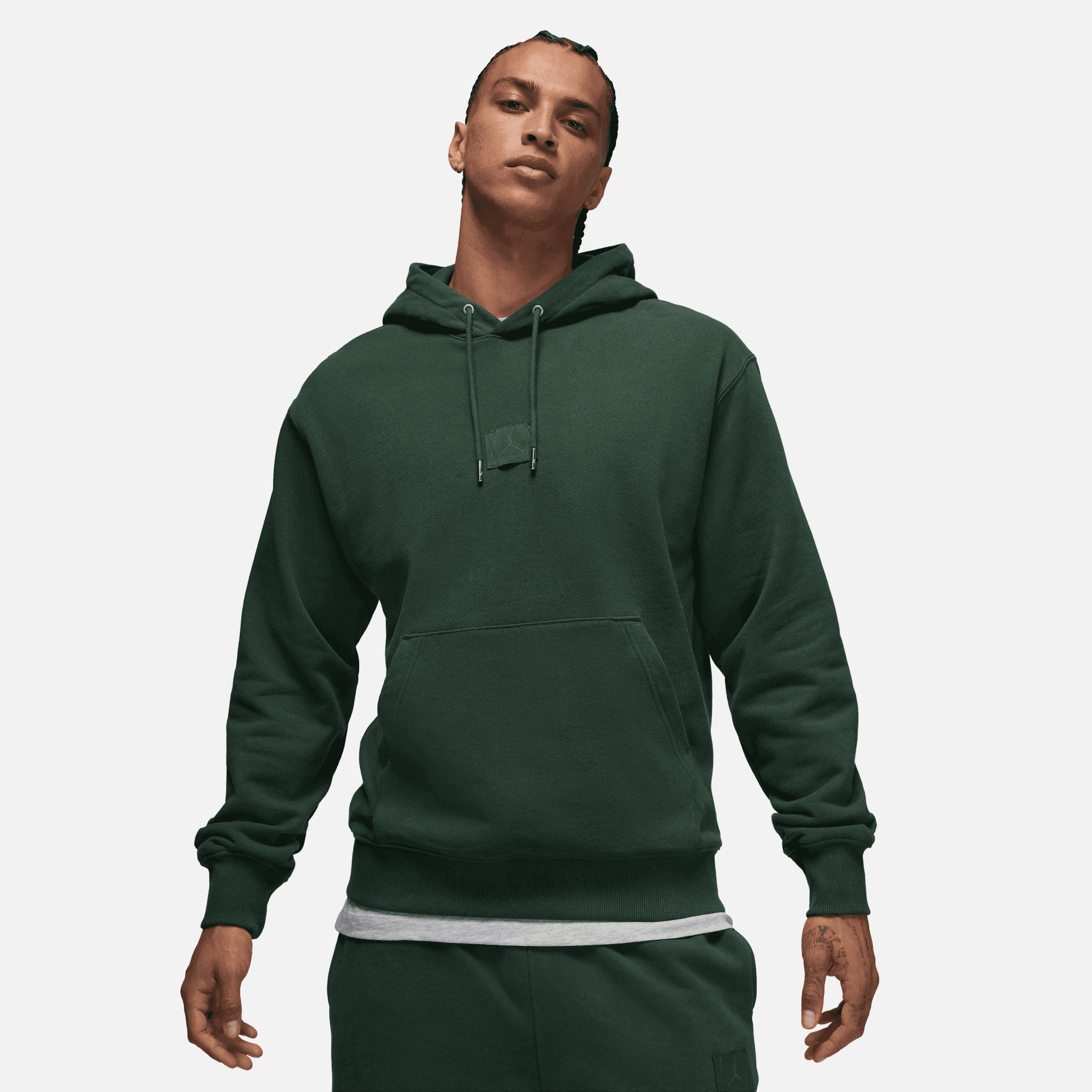 Air Jordan Flight Fleece Green Pullover Hoodie