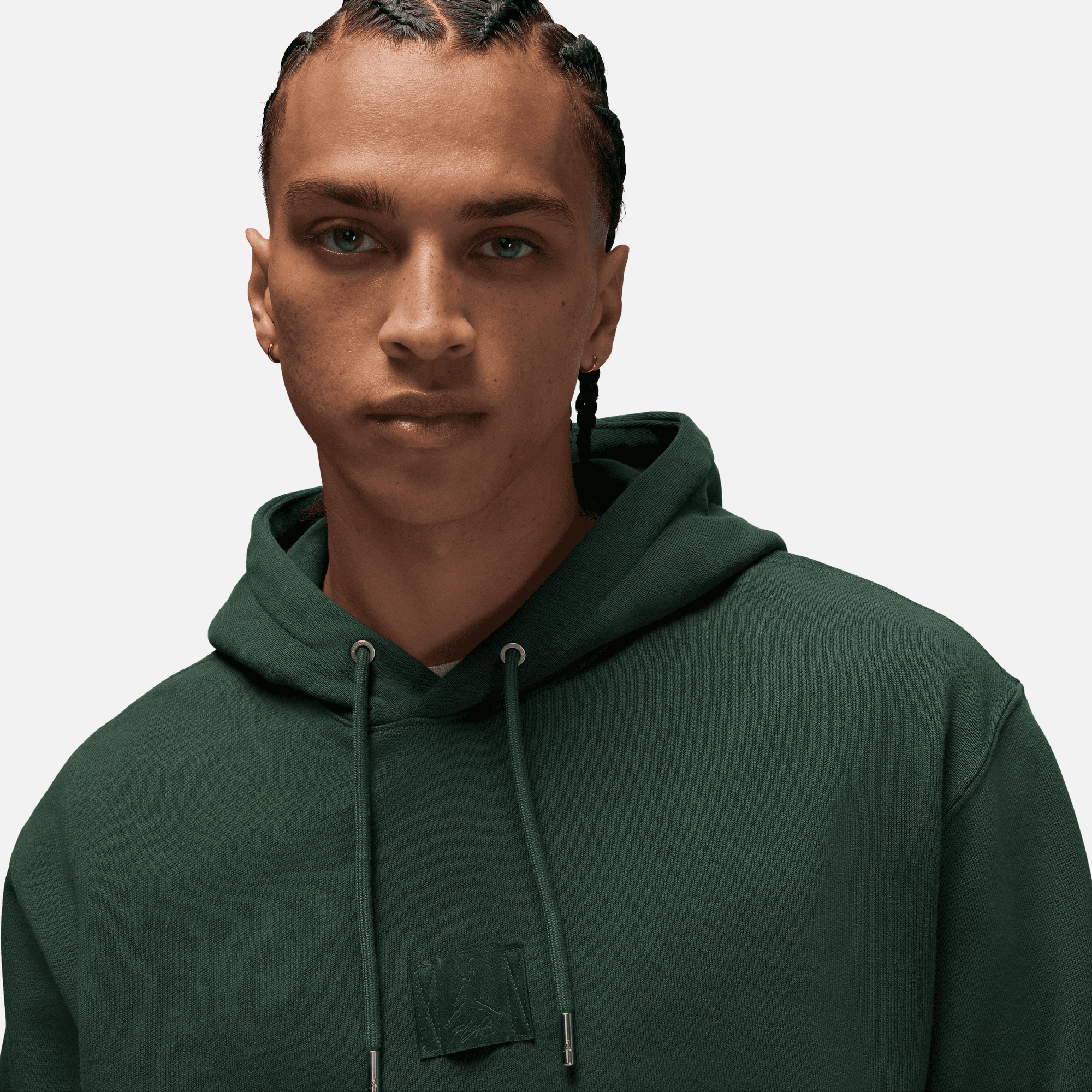 jordan flight hoodie green