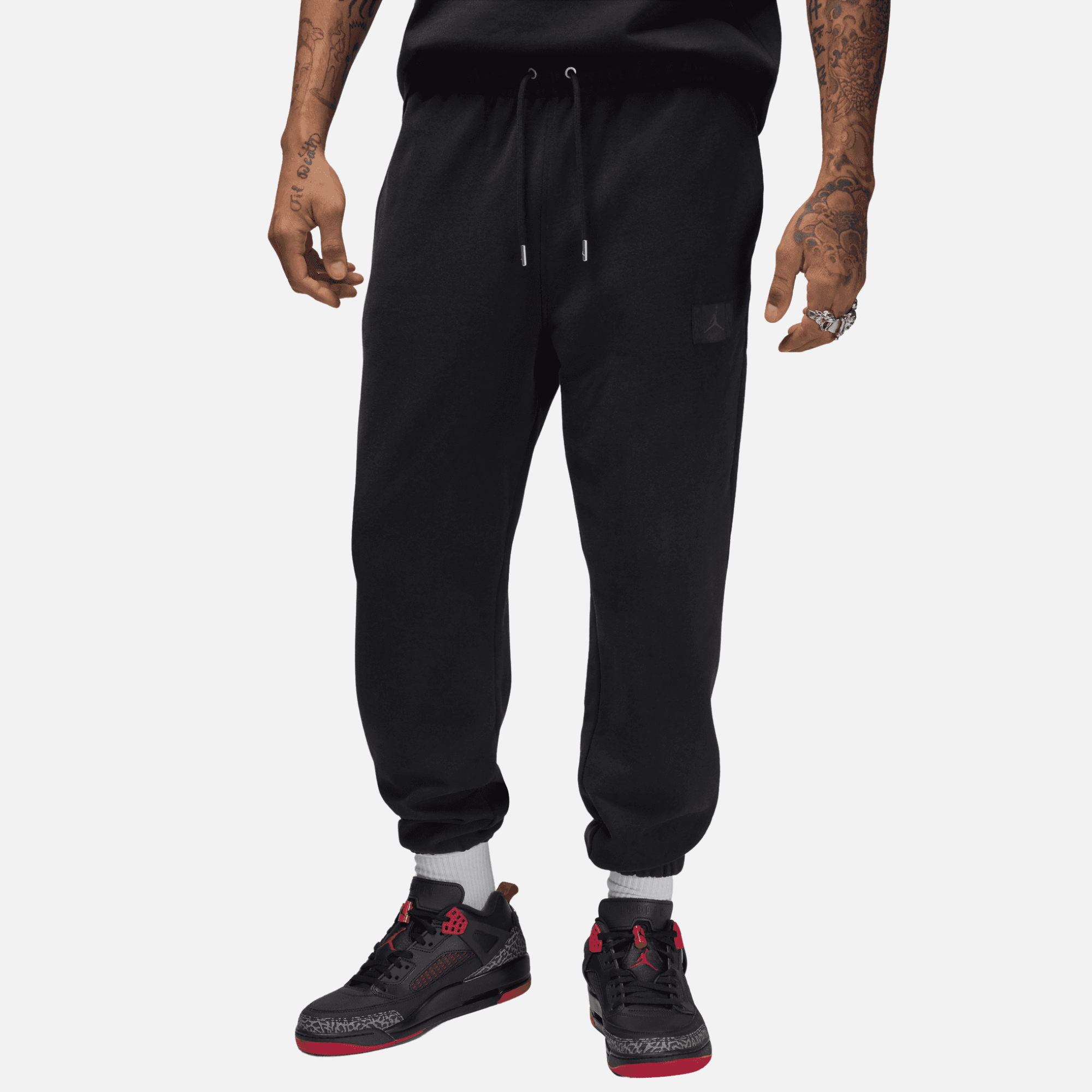 Air Jordan Flight Fleece Black Pants