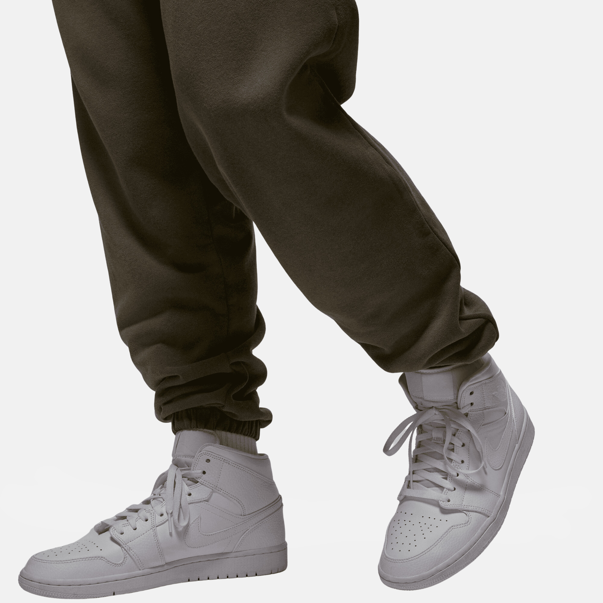 Air Jordan Flight Fleece Olive Green Pants