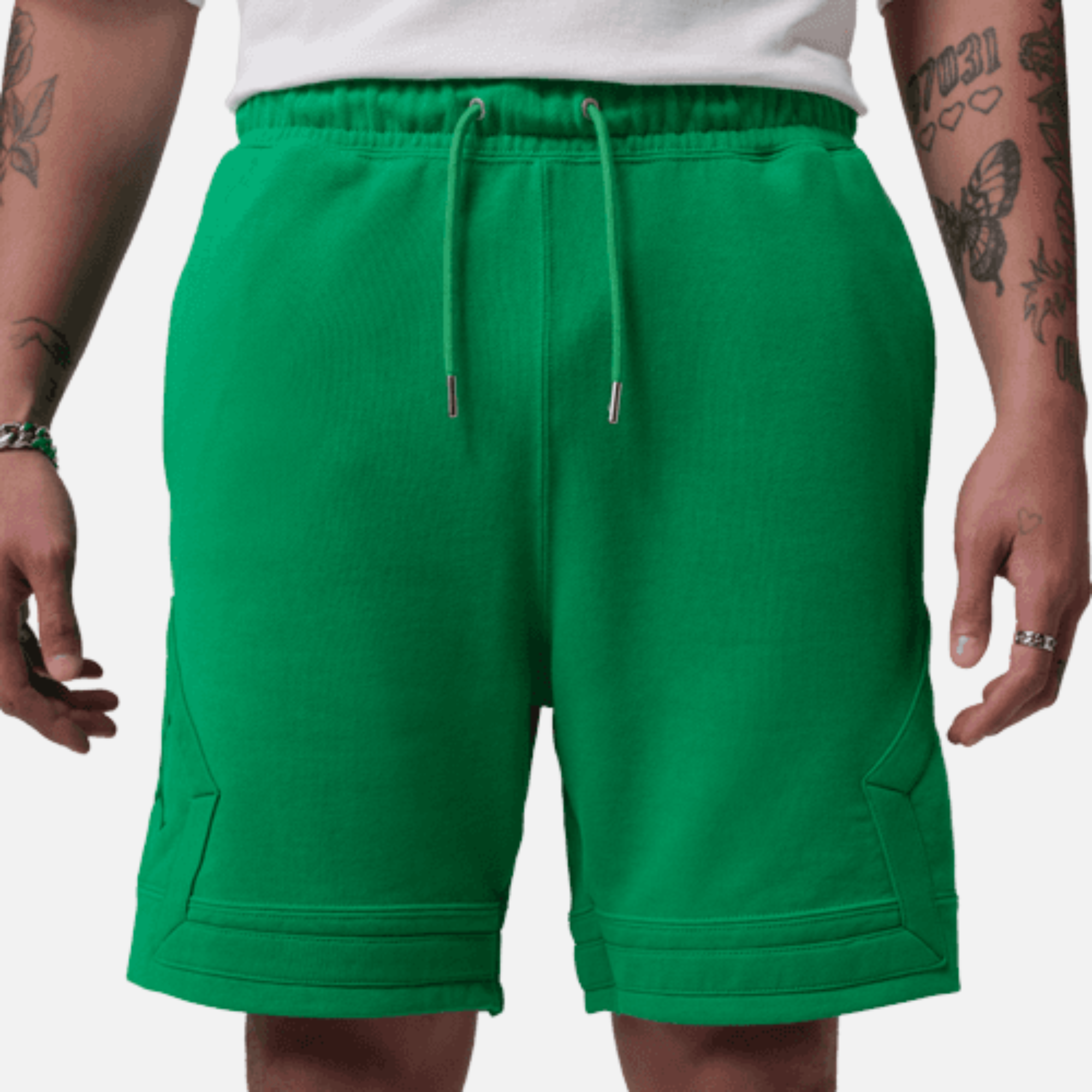 Air Jordan Flight Fleece Lucky Green Diamond Shorts