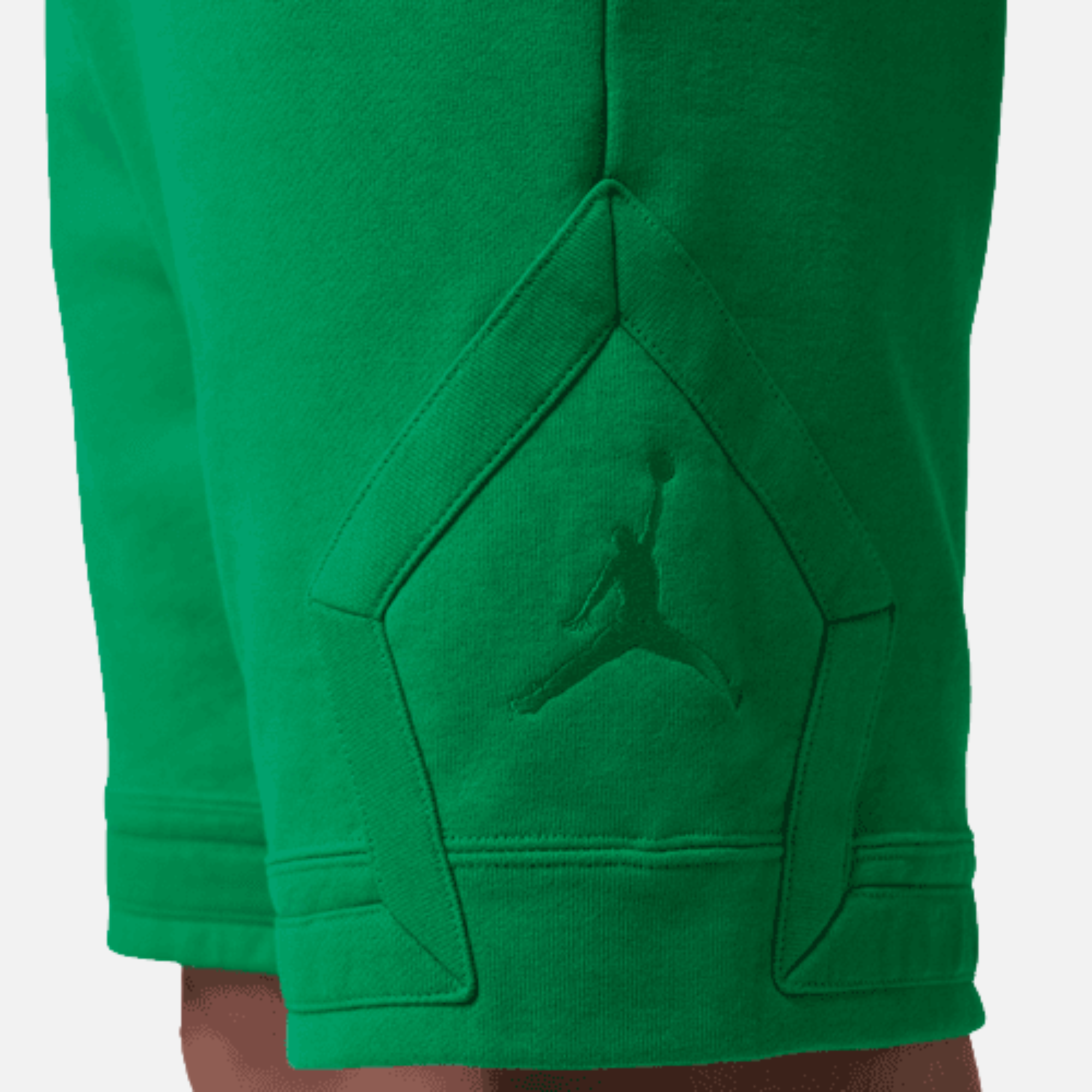 Air Jordan Flight Fleece Lucky Green Diamond Shorts