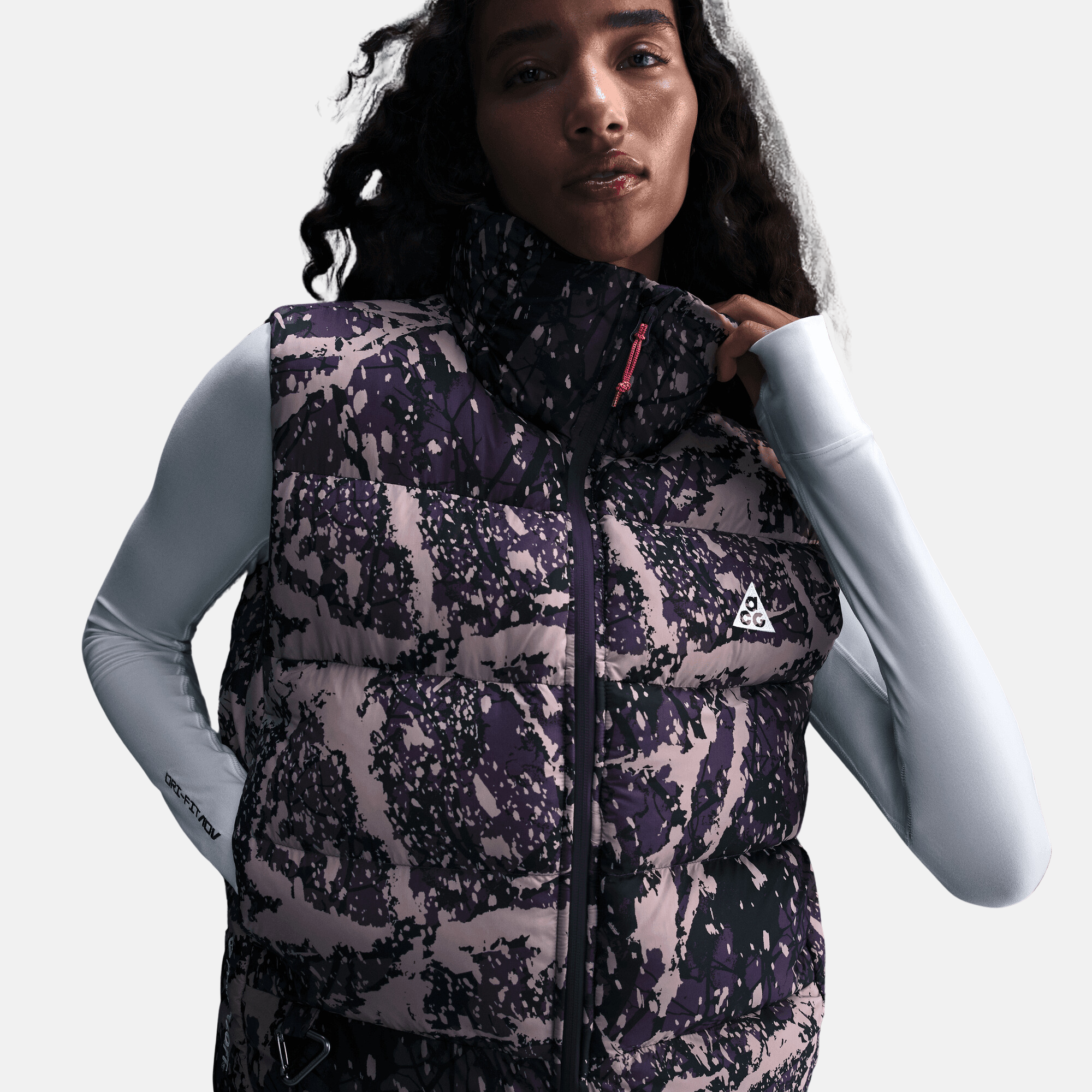 Nike Women's Purple Lunar Lake Vest