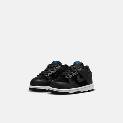 Nike Kids' Dunk Low SE Black Croc Swoosh (TD)