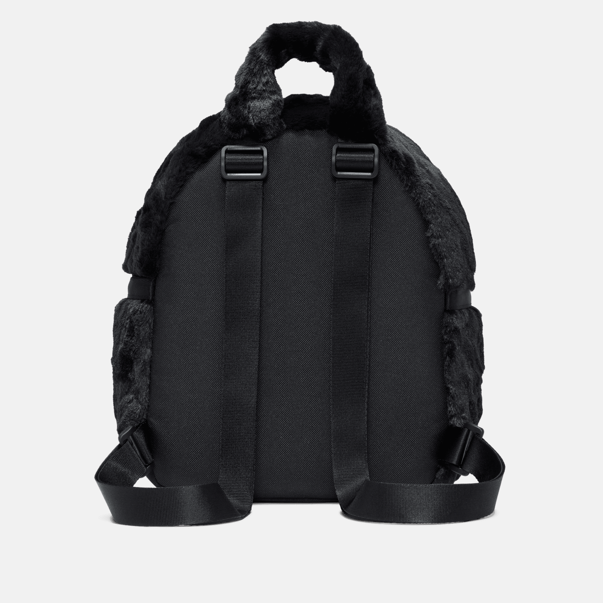 Nike Sportswear Futura Black Faux Fur Mini Backpack