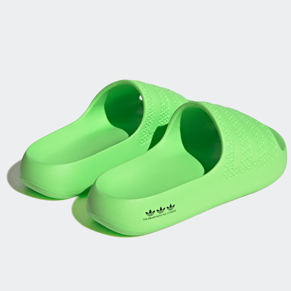 Adidas Women's Adilette Ayoon Green Slides